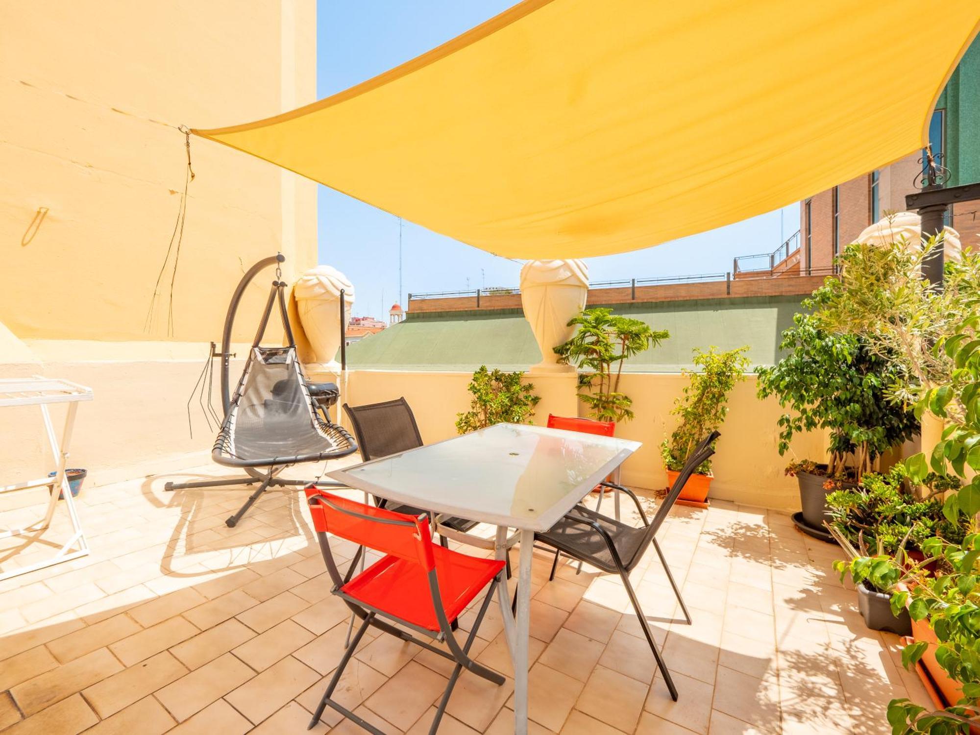 Atico De Lujo Plaza Ayuntamiento Apartman Valencia Kültér fotó